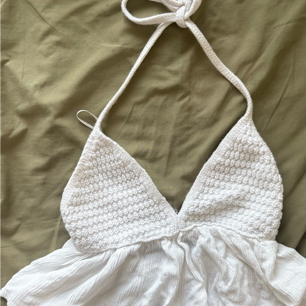 Garage White Textured Top